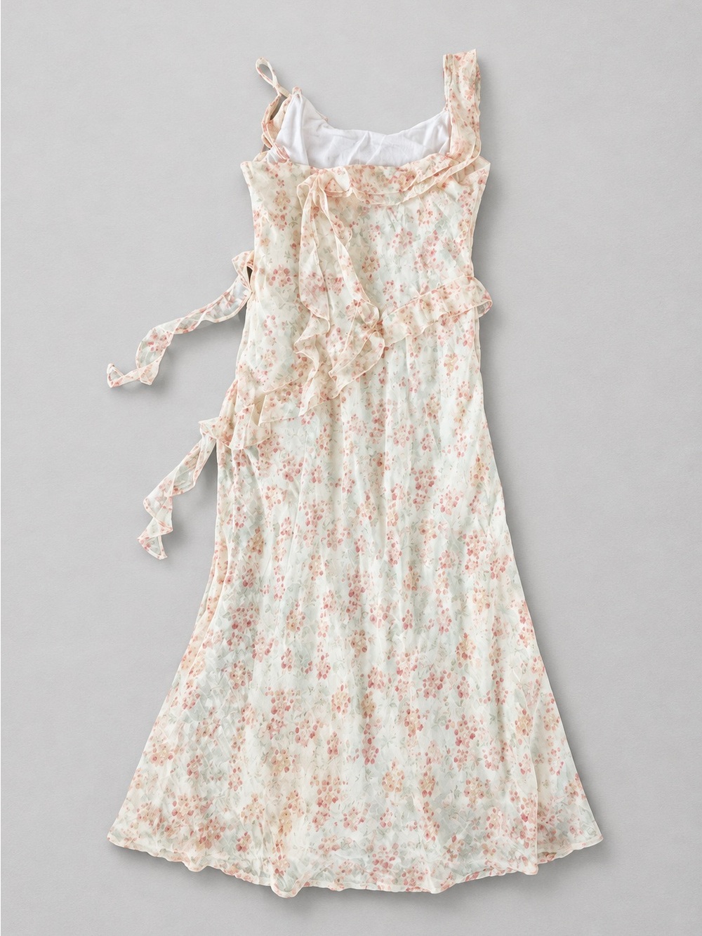 Floral Ruffle Maxi Dress - Picture 4 of 8